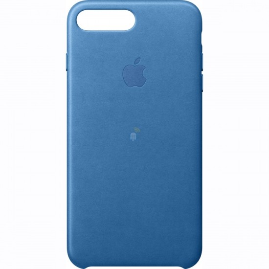 CAPA SILICONE LEATHER CASE APPLE IPHONE 7 / 8 (4.7") AZUL